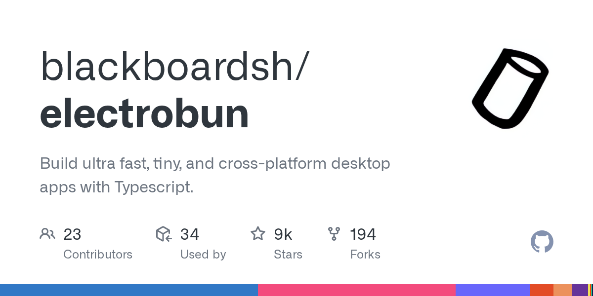 Electrobun - Co(lab) 底层桌面框架