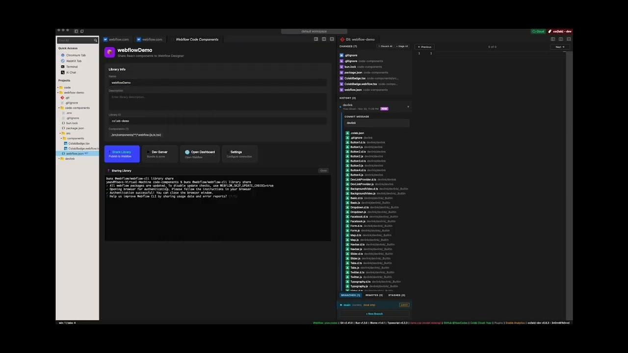 Co(lab) 演示视频截图