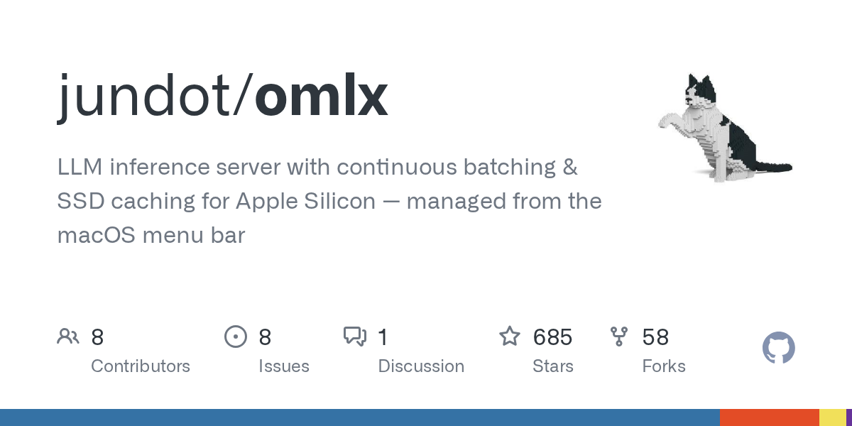 oMLX - Apple Silicon 本地 LLM 推理服务器